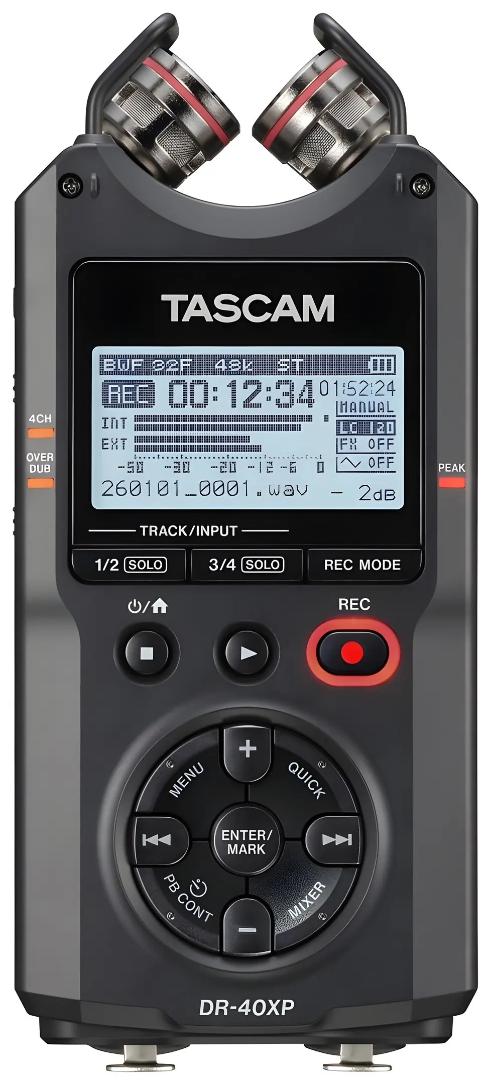 фото Цифровий диктофон Tascam DR-40XP 2