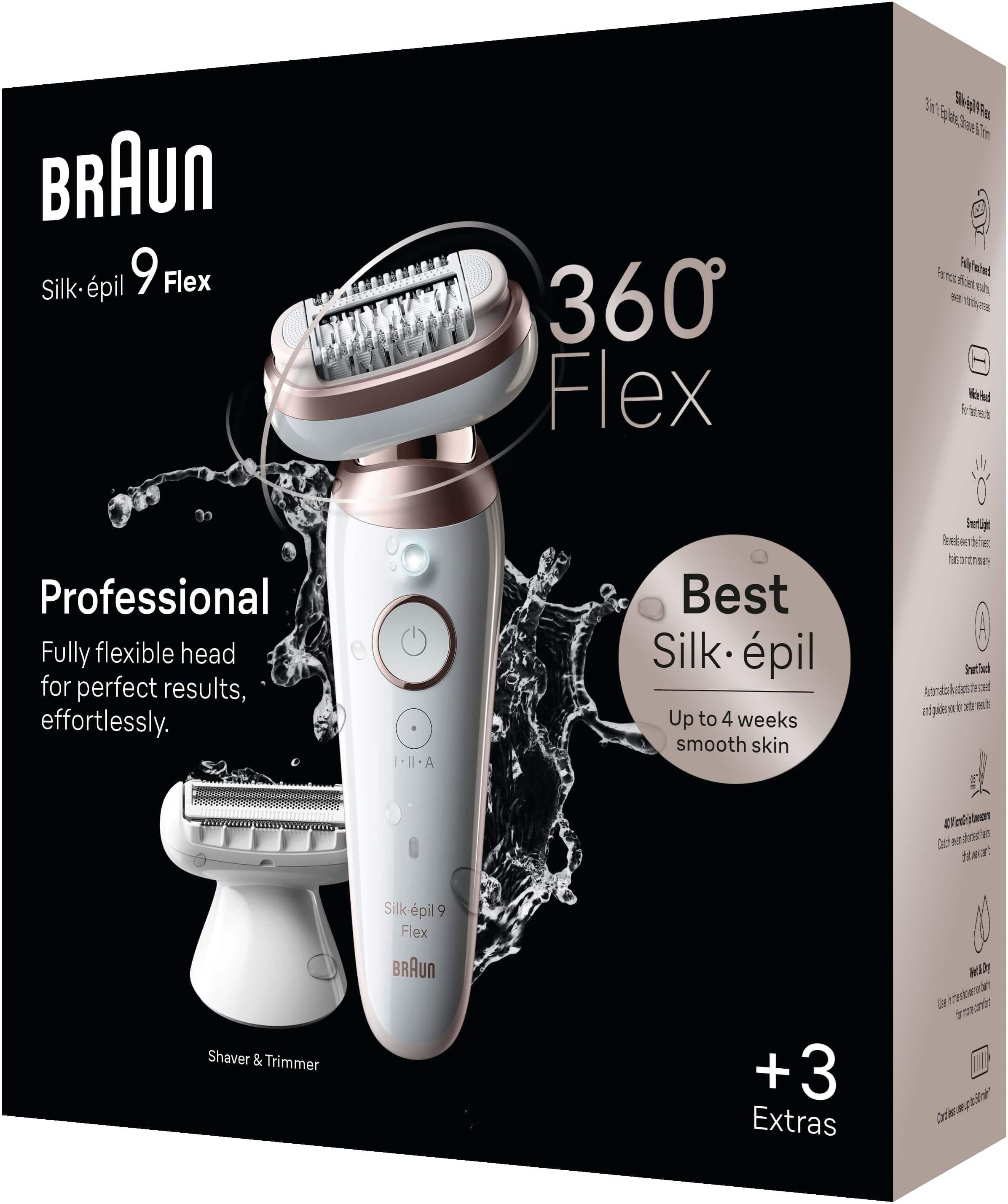 фото Епілятор Braun Silk-epil 9 Flex 9-030 3D 1