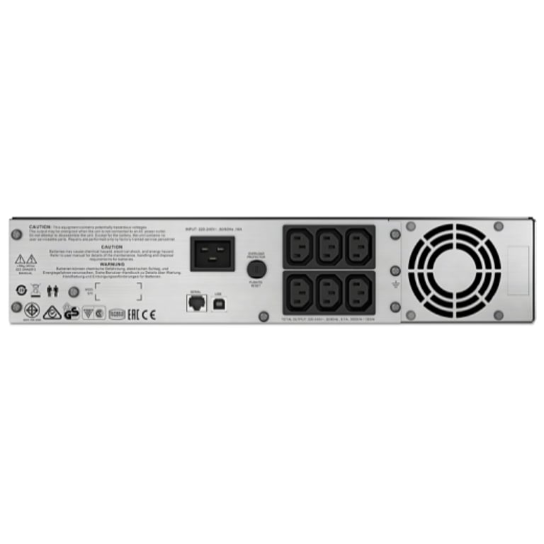 Фото Линейно-интерактивный ИБП APC Smart-UPS C RM 2000VA LCD (SMC2000I-2U)