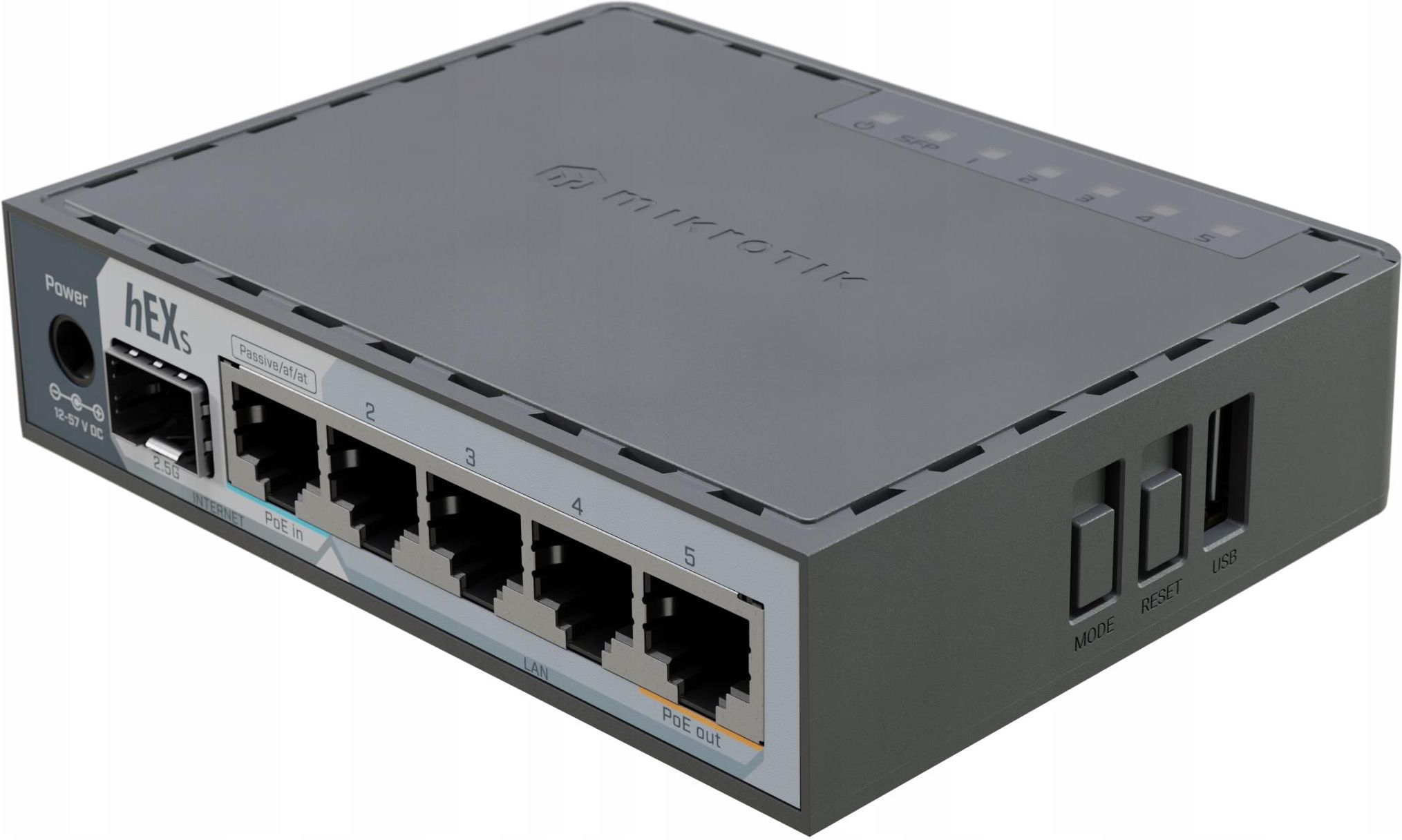 Фото Маршрутизатор Mikrotik hEX S 2025 (E60iUGS)