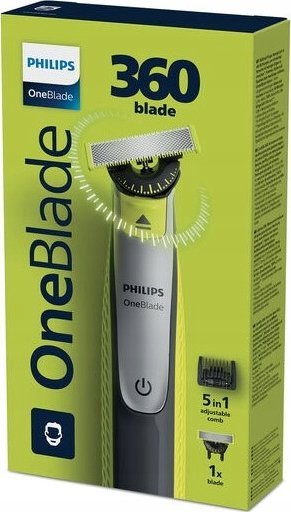 Фото Триммер для бороды и усов Philips Oneblade QP2734/23