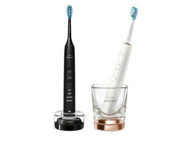Электрическая зубная щетка Philips Sonicare DiamondClean 9000 White & Black (HX9914/57) 1403132ua фото