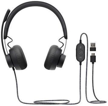 Спеціалізована гарнітура Logitech ZONE WIRED (981-000870) 1363009 фото