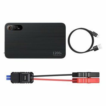 Автономний пусковий пристрій (бустер) Baseus Super Energy Pro+ 1200A Car Jump Starter Black (C00245700111-00) 1437365 фото