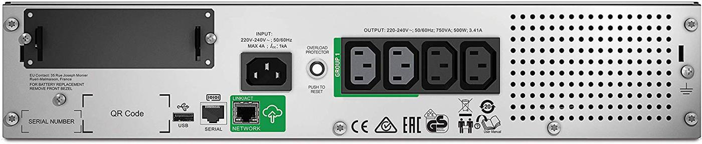 фото Линейно-интерактивный ИБП APC Smart-UPS 1000 (SMT1000RMI2UC) 2