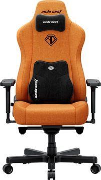 Комп'ютерне крісло для геймера Anda Seat Kaiser 3E XL Fabric Orange (AD23YC-XL-09-O-CF-O01) 1366605 фото