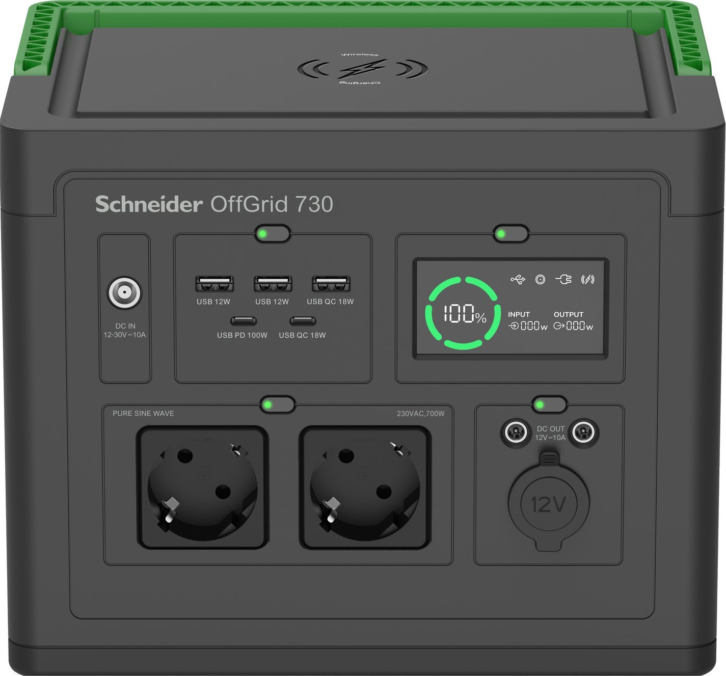 Фото Зарядна станція Schneider Electric OffGrid 730 (PPS730-GR)