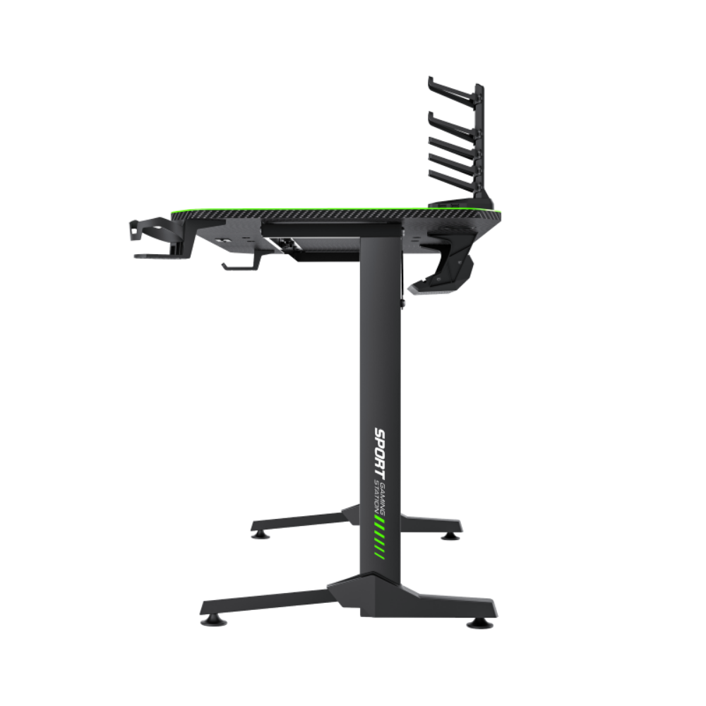 Фото Геймерський ігровий стіл GameMax D140 Carbon