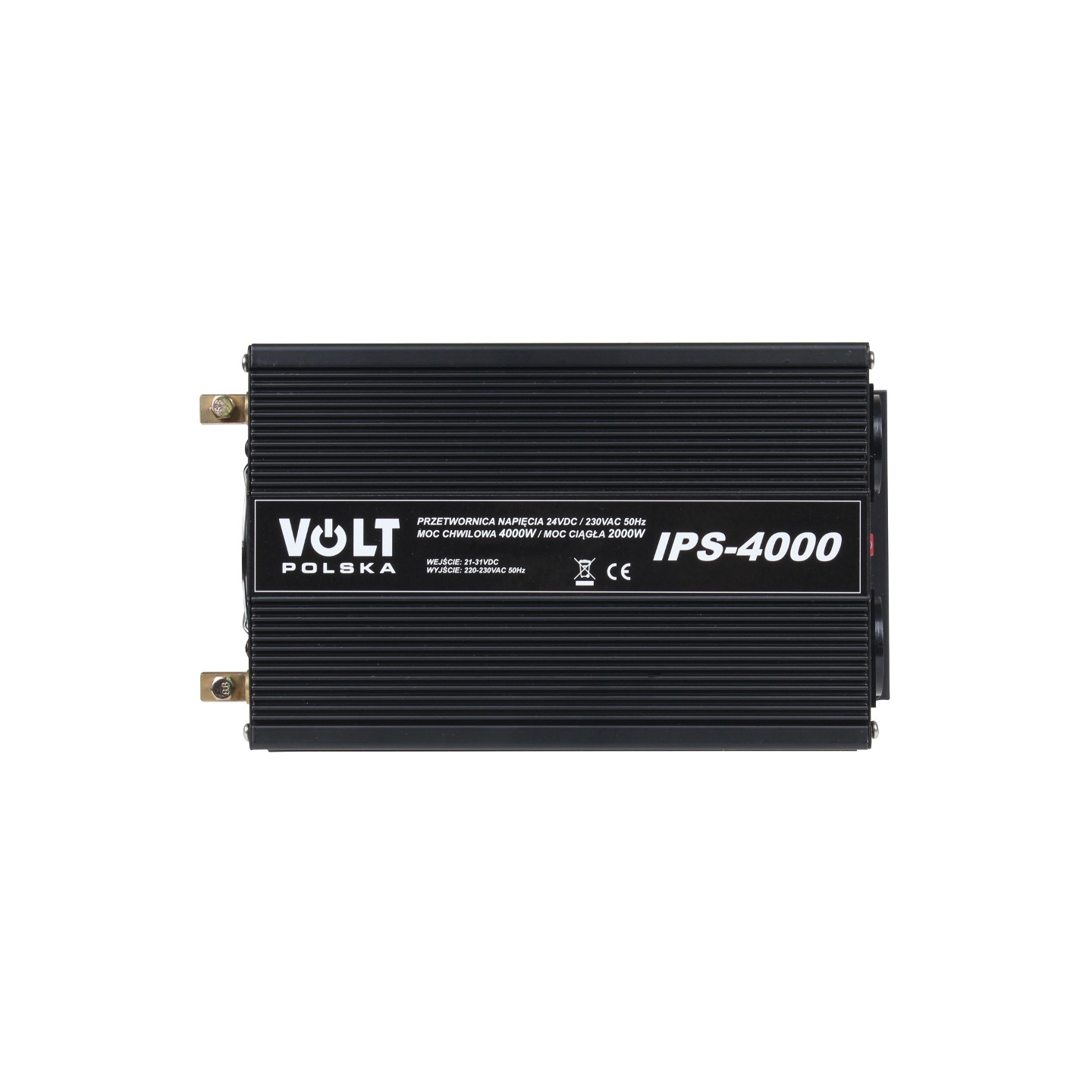 Фото Перетворювач (інвертор) DC-AC Volt Polska IPS-4000 24V/230V 2000/4000W (3IPS400024)