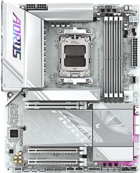 Материнська плата Gigabyte X870E Aorus Elite WIFI7 ICE 1449775ua фото
