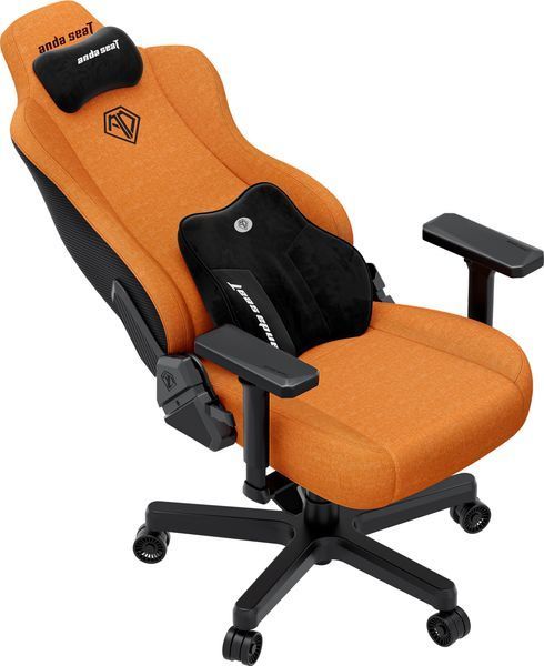 Комп'ютерне крісло для геймера Anda Seat Kaiser 3E XL Fabric Orange (AD23YC-XL-09-O-CF-O01) 1366605 фото