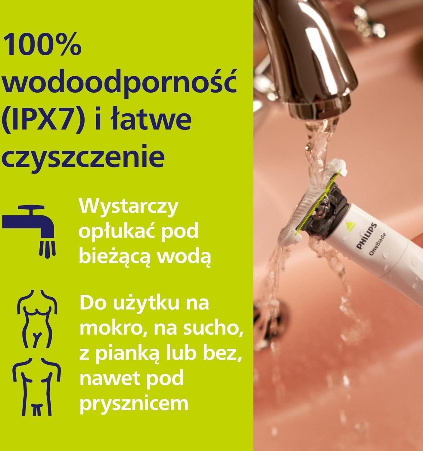 Фото Триммер для тела (бодигрумер) Philips OneBlade Intimate QP1924/30