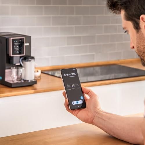 Кавомашина автоматична Cecotec Cremmaet Compactccino Connected Black (CCTC-01461) 1461075 фото