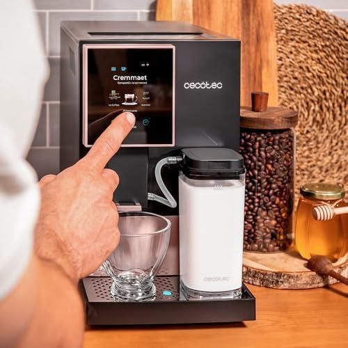 Кавомашина автоматична Cecotec Cremmaet Compactccino Connected Black (CCTC-01461) 1461075 фото