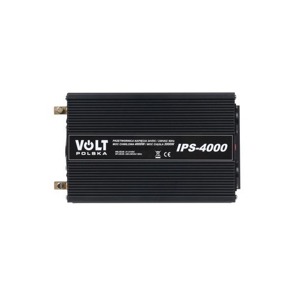 Перетворювач (інвертор) DC-AC Volt Polska IPS-4000 24V/230V 2000/4000W (3IPS400024) 1401792 фото