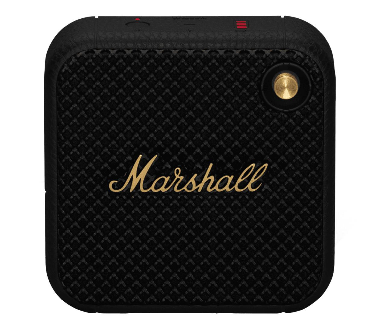 Фото Портативні колонки Marshall Willen Black and Brass (1006059)