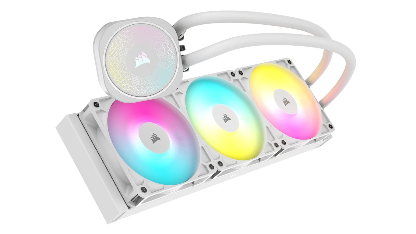 фото Водяное охлаждение Corsair Nautilus 360 RS ARGB White (CW-9060095-WW) 3