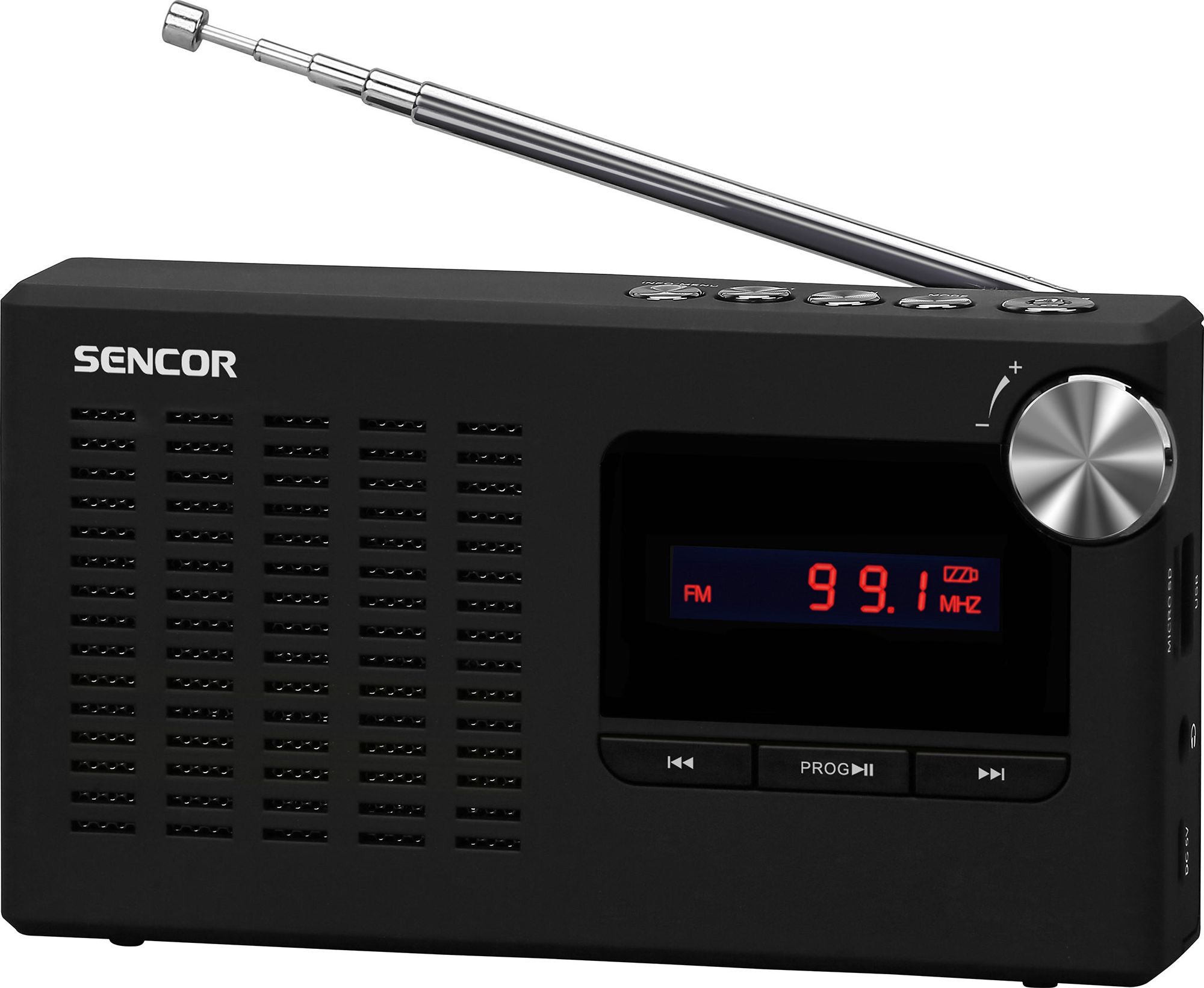 фото Радіоприймач Sencor SRD 2215 Black 2