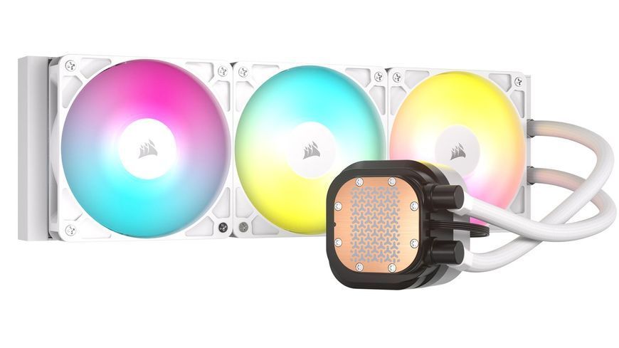 Водяное охлаждение Corsair Nautilus 360 RS ARGB White (CW-9060095-WW) 1410555 фото