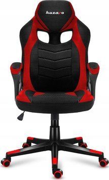Комп'ютерне крісло для геймера Huzaro Force 2.5 Mesh Black/Red 1363461 фото