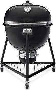 Гриль вугільний мобільний Weber Summit Kamado E6 / Black (18201004) 1459440 фото