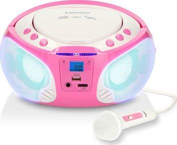 Магнитола Lenco SCD-650 pink 1361881 фото