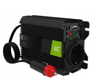 Перетворювач DC-AC Green Cell 12V do 230V, 150W/300W (INVGC06) 1354370 фото