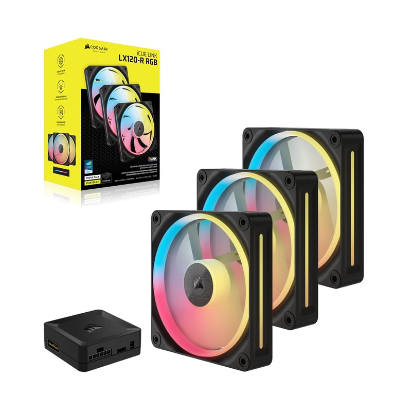 Фото Вентилятор Corsair iCUE Link LX120-R RGB (CO-9051050-WW)