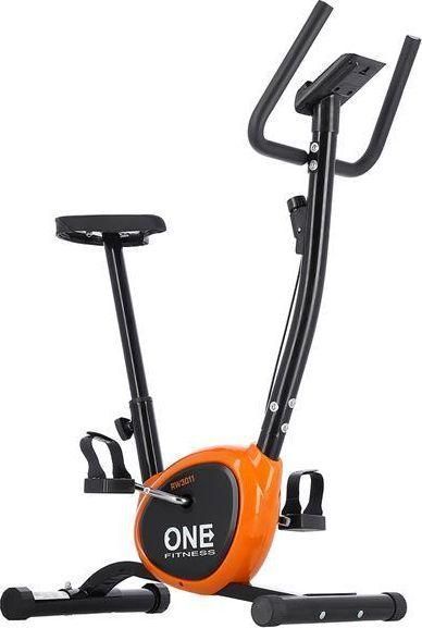 Велотренажер магнитный One Fitness RW3011 Black/Orange 1374213 фото