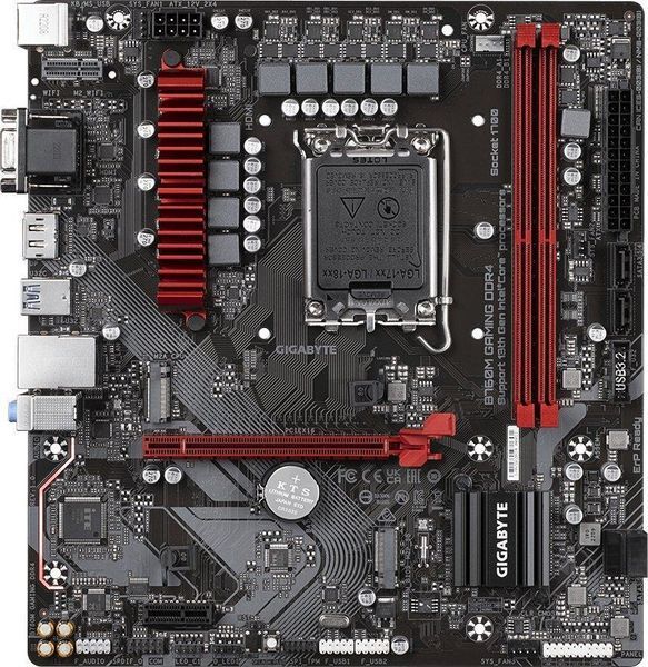Материнская плата Gigabyte B760M GAMING DDR4 1354004 фото
