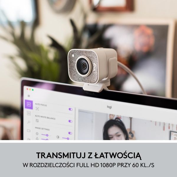 Веб-камера Logitech StreamCam White (960-001297) 1372345ua фото