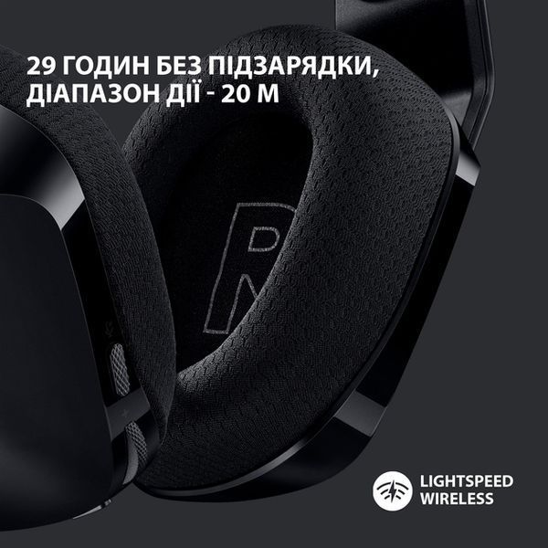 Комп'ютерна гарнітура Logitech G733 Lightspeed Wireless RGB Black (981-000864) 1372509 фото