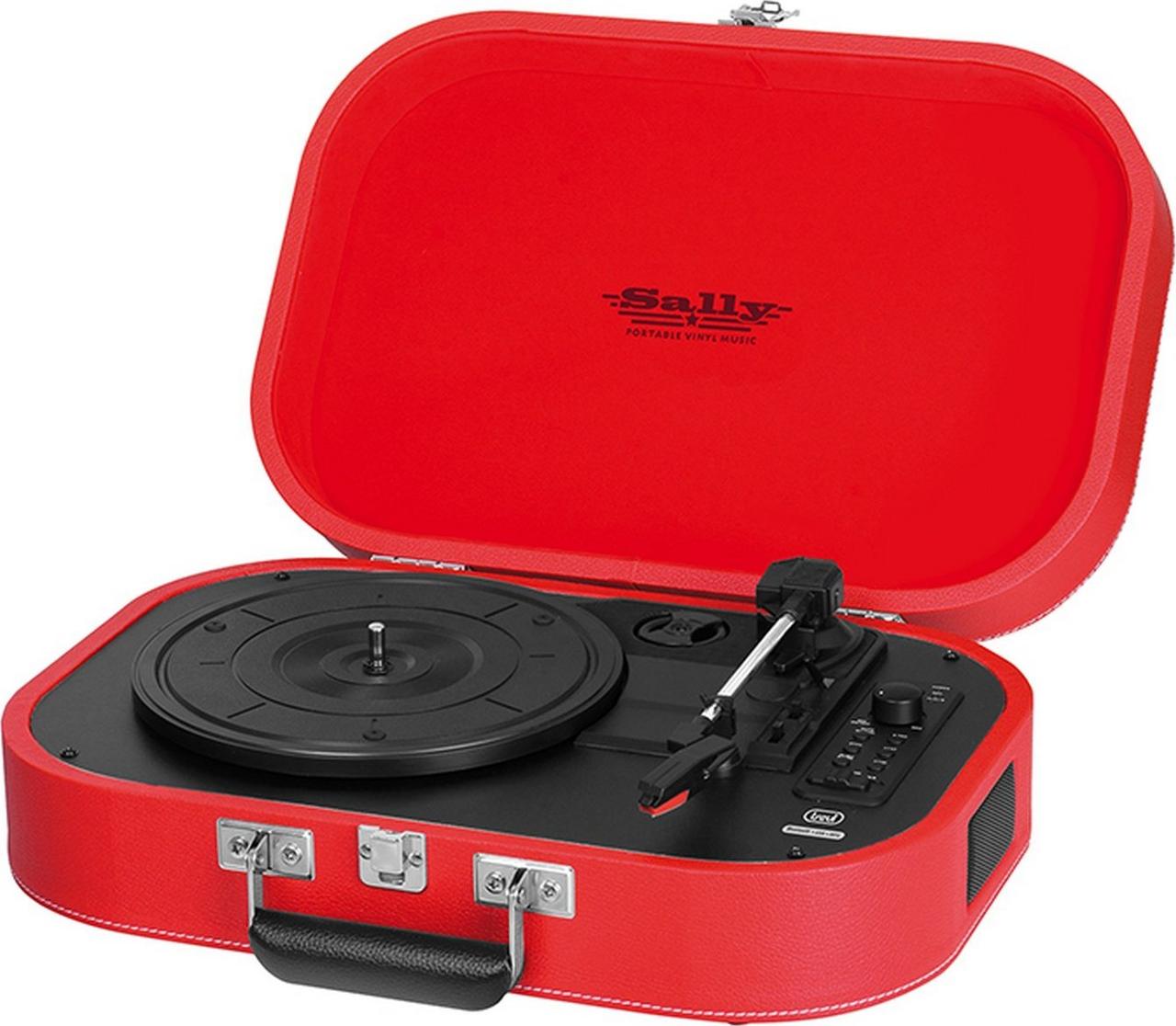 фото Проигрыватель виниловых дисков Trevi TT1020 BT Red 1