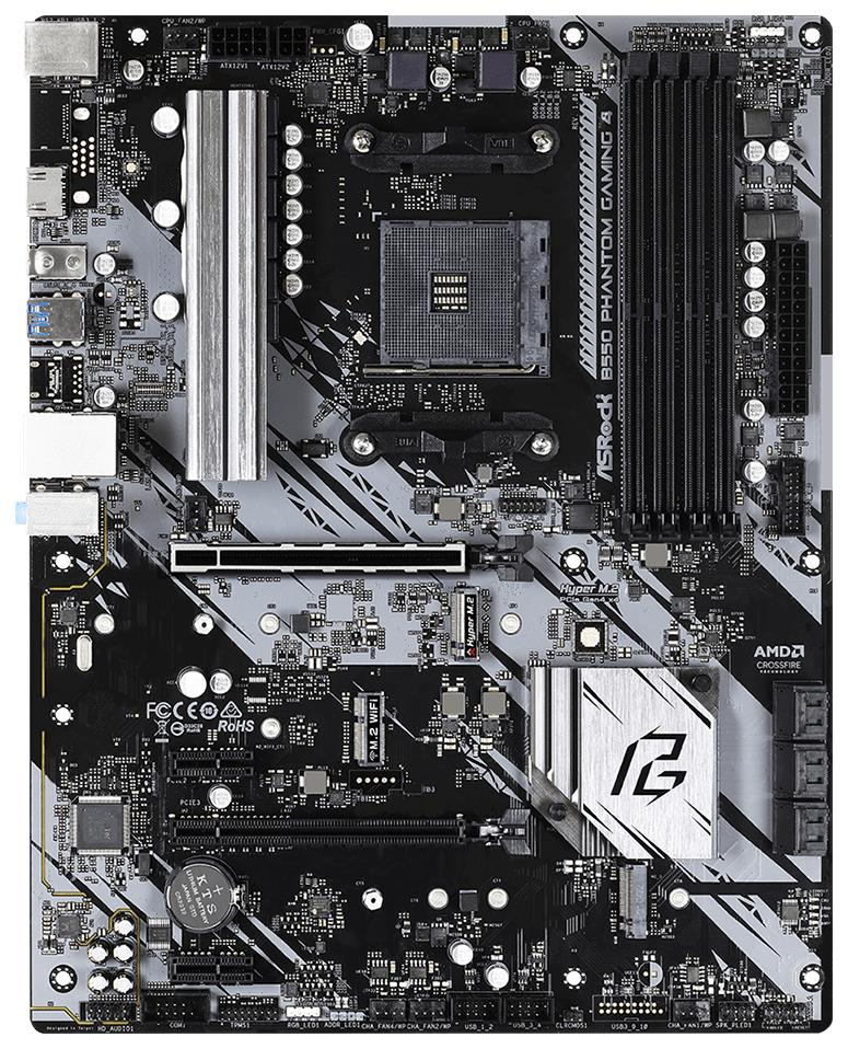 фото Материнська плата ASRock B550 Phantom Gaming 4 1