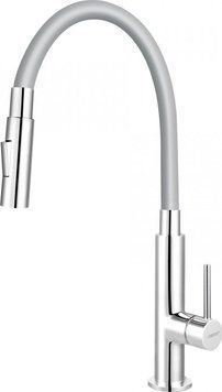 Змішувач для кухонної мийки Ferro Zumba Slim 2F BZA43S 1381015 фото