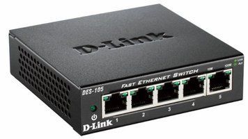 Комутатор некерований D-Link DES-105 1404034ua фото