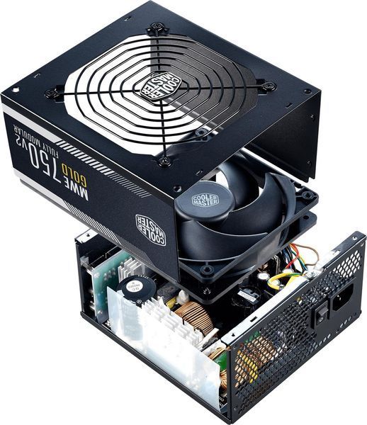 Блок питания Cooler Master MWE Gold 750W V2 FM (MPE-7501-AFAAG) 1358295 фото