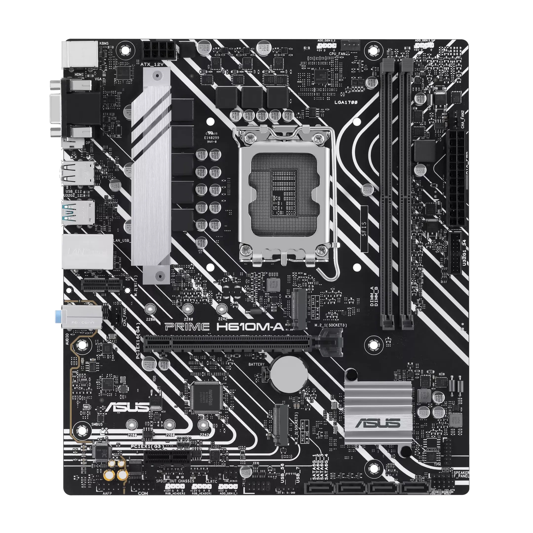 фото Материнская плата Asus Prime H610M-A R2.0 3