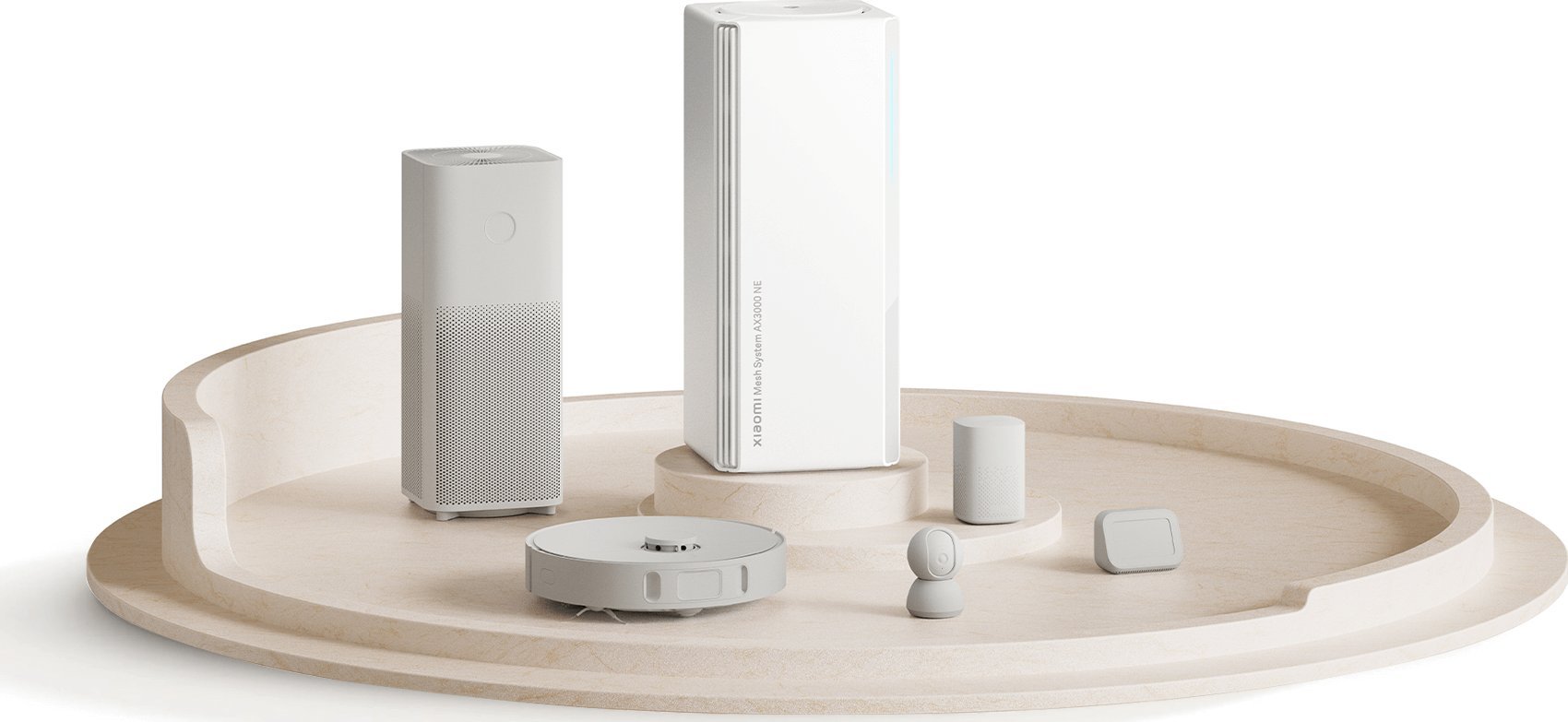 Фото Mesh-система Xiaomi Mesh System AX3000 NE 3-Pack (DVB4486GL)