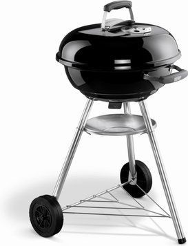 Гриль вугільний портативний Weber Compact Kettle 47см (1221004) 1459491 фото