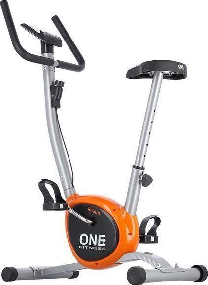 Велотренажер магнітний One Fitness RW3011 Silver/Orange 1374214 фото