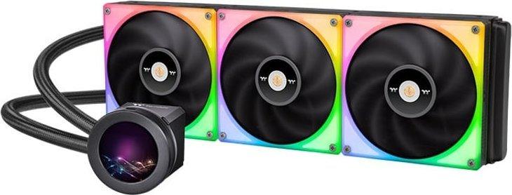 фото Водяне охолодження Thermaltake Toughliquid Ultra 420 RGB (CL-W370-PL14SW-A) 1