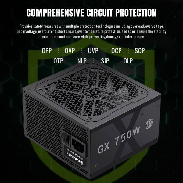 Блок питания GameMax GX 750GF 1474689ua фото