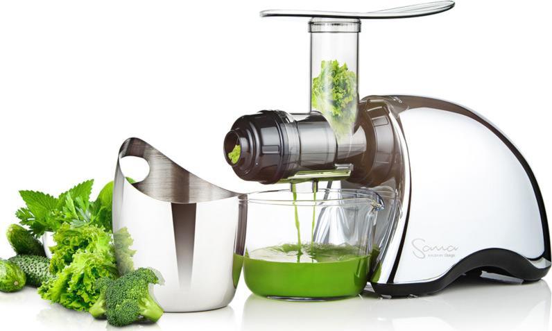 фото Соковитискач шнековий Sana Juicer by Omega EUJ-707 Chrome 2