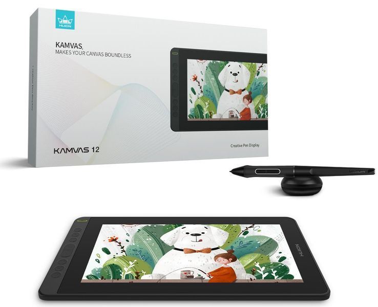 Монитор-планшет Huion Kamvas 12 + перчатка (GS1161) 1355753 фото