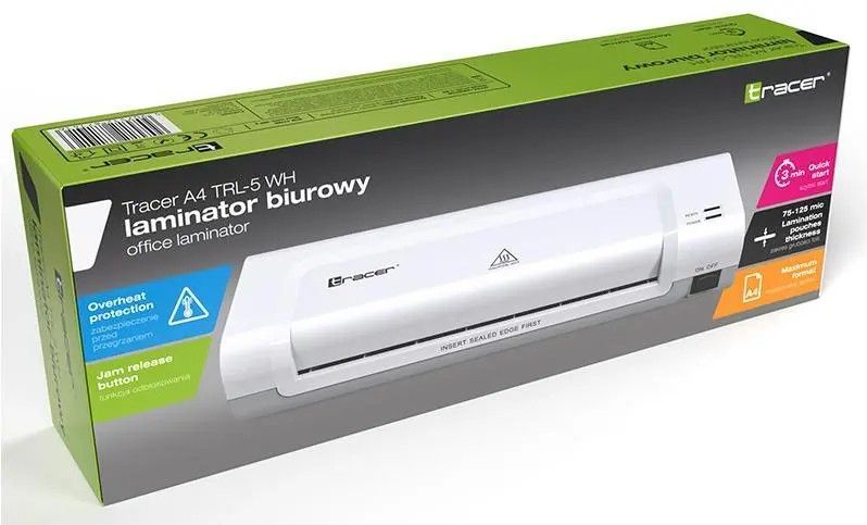 Ламинаторы Tracer A4 TRL-5 WH 1350873 фото