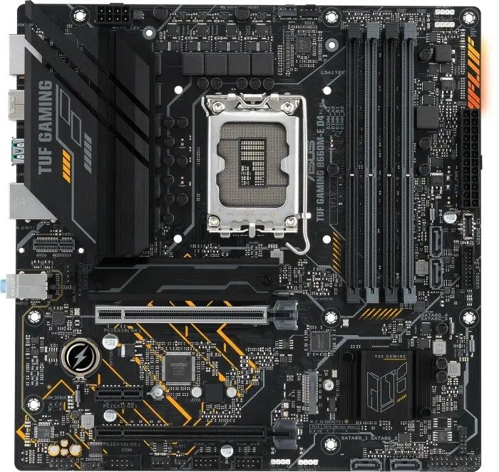 фото Материнська плата Asus TUF Gaming B660M-E D4 (90MB19J0-M0EAY0) 1