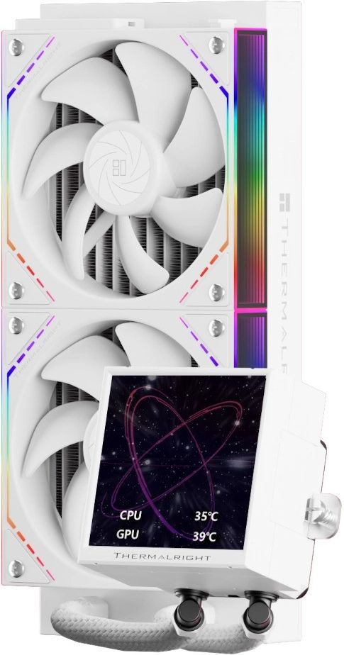 фото Водяне охолодження Thermalright Peerless Vision 240 ARGB White 1