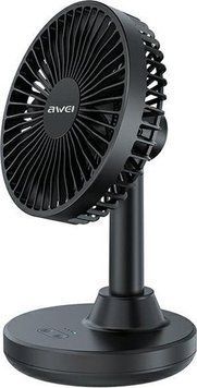 Вентилятор настільний Awei Mini F29 Black 1425880 фото