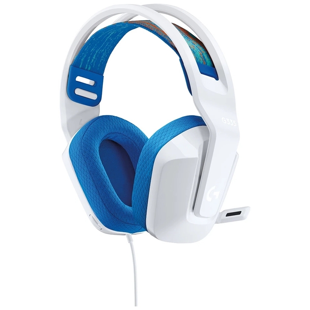 Фото Комп'ютерна гарнітура Logitech G335 Wired Gaming White (981-001018)